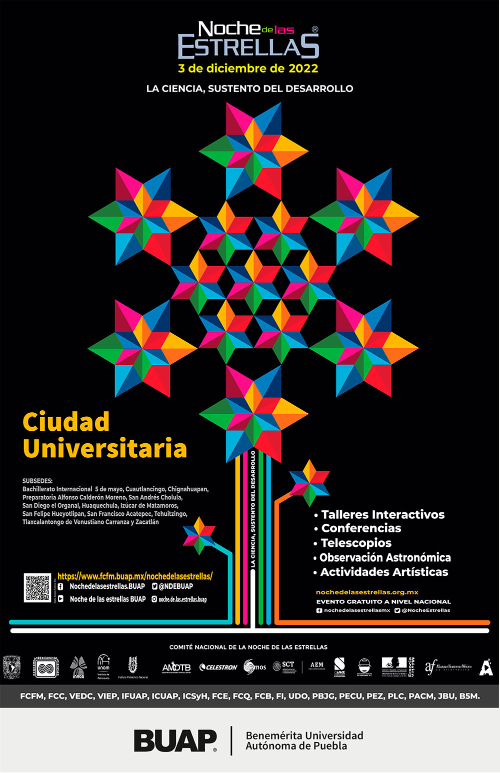 Noche de las Estrellas Benemérita Universidad Autónoma de Puebla