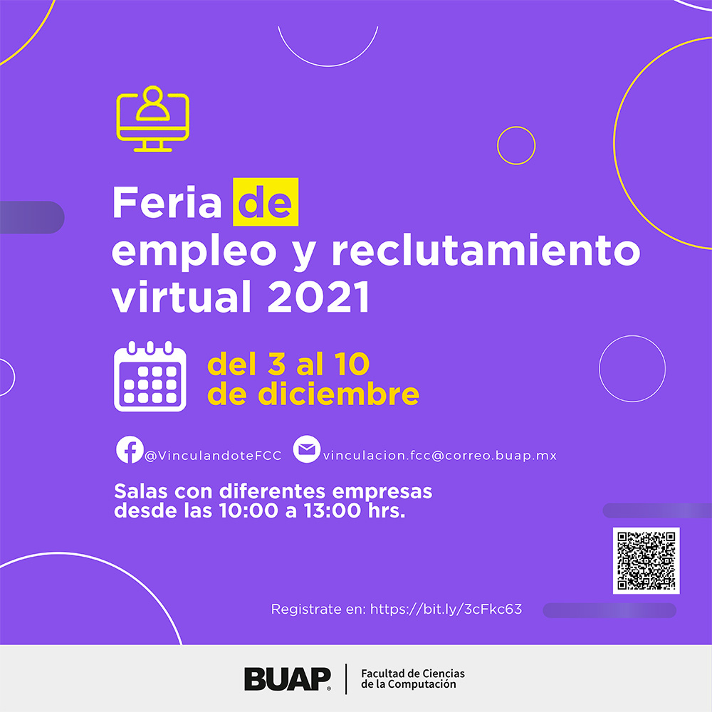 Feria de empleo y reclutamiento virtual 2021 | Benemérita Universidad ...
