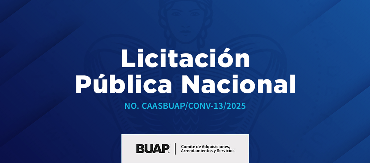 Licitación CAASBUAP-13-2025