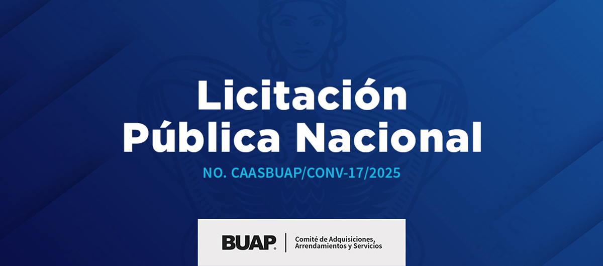 Licitación Pública CAASBUAP-17-2025
