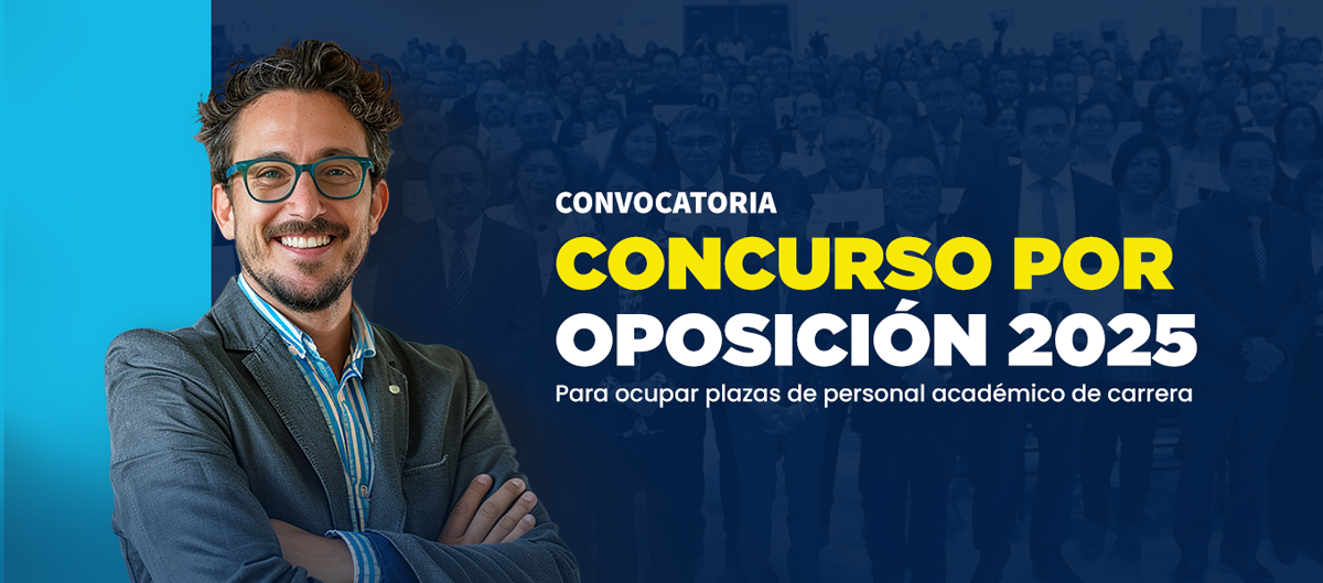 Concurso por Oposición 2025 plazas personal académico