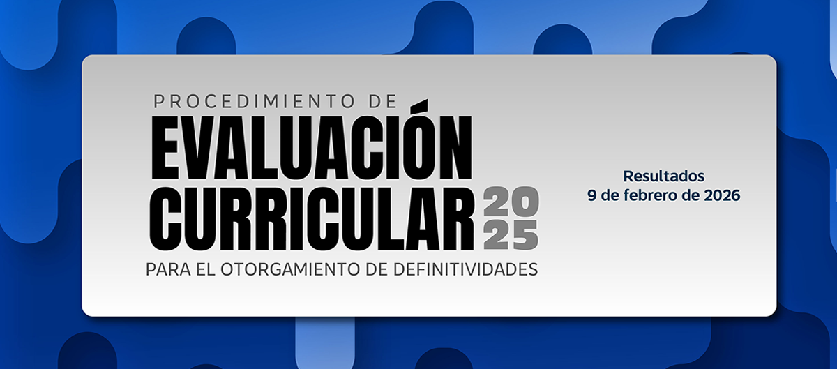 Procedimientos de evaluación curricular