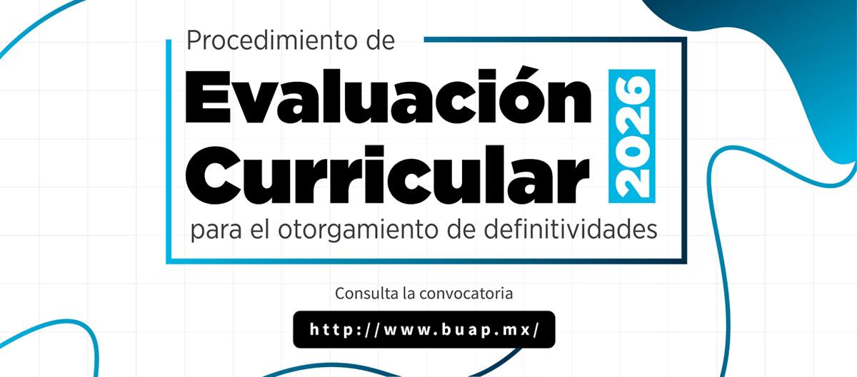 Evaluación Curricular 2026