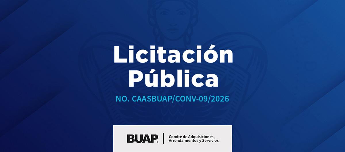 Licitación Pública 09-2026