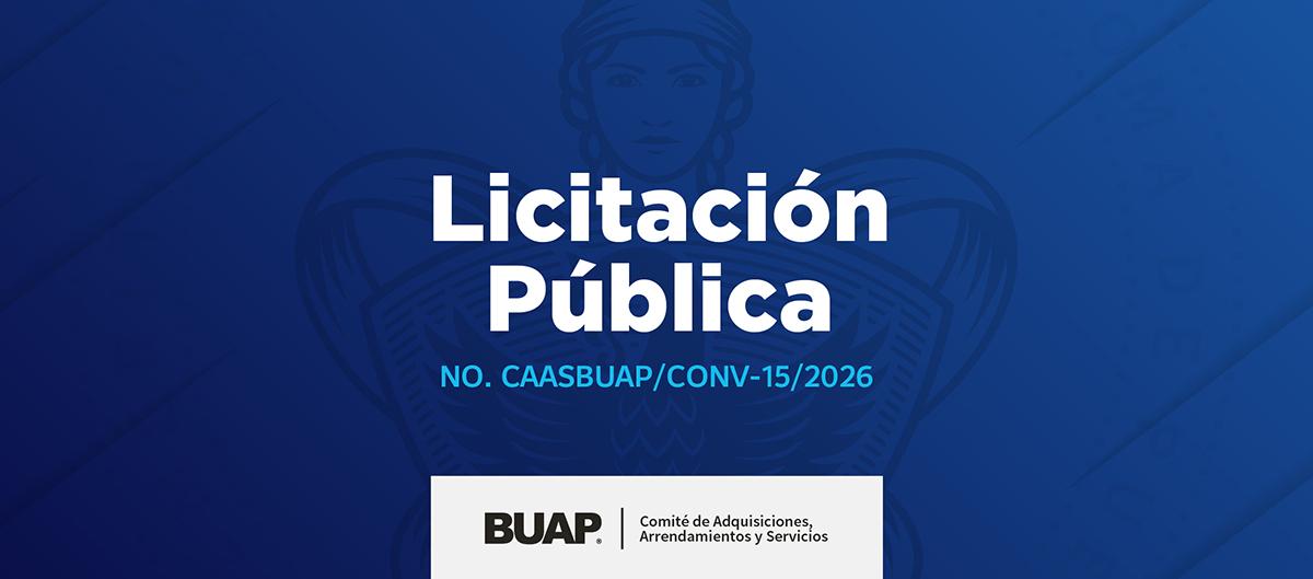 Licitación Pública 15-2026