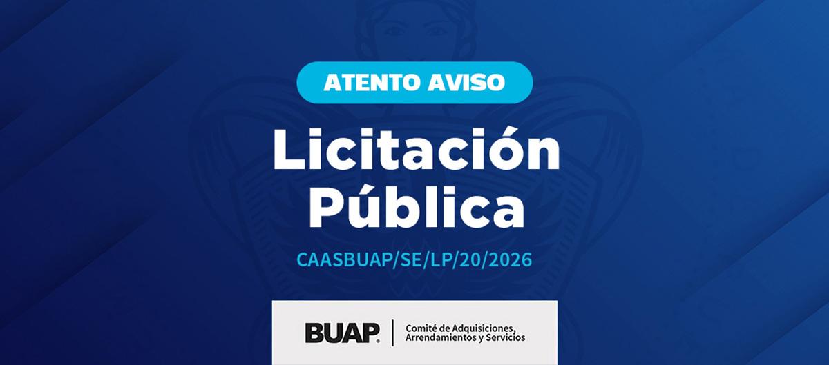 licitacion pública 20-2026