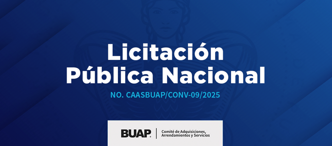 Licitación CAASBUAP-CONV-09-2025